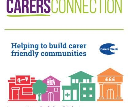 Screenshot of Carers Connection bulletin showing an excerpt from an article on Carers Week 2026.