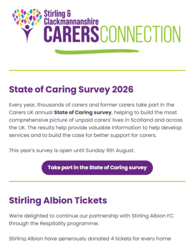 Carers Connection - August 2026