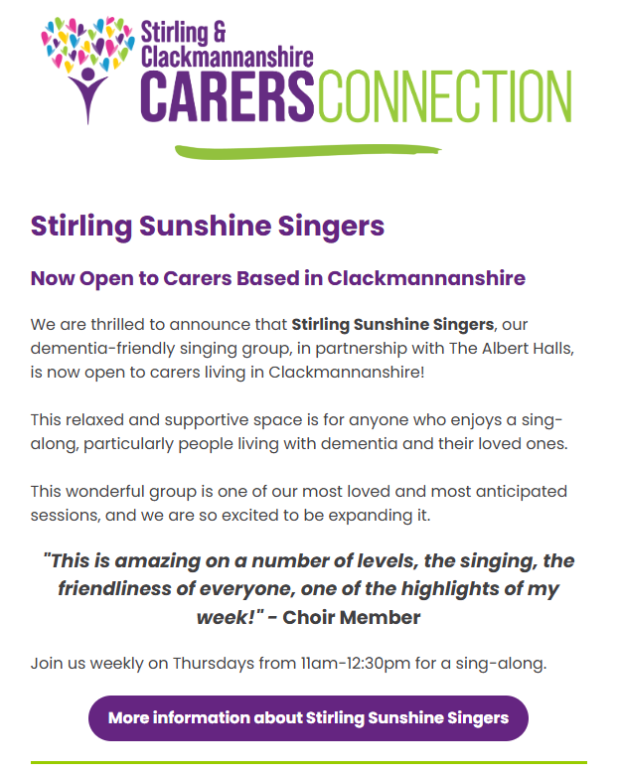 Carers Connection - September 2026