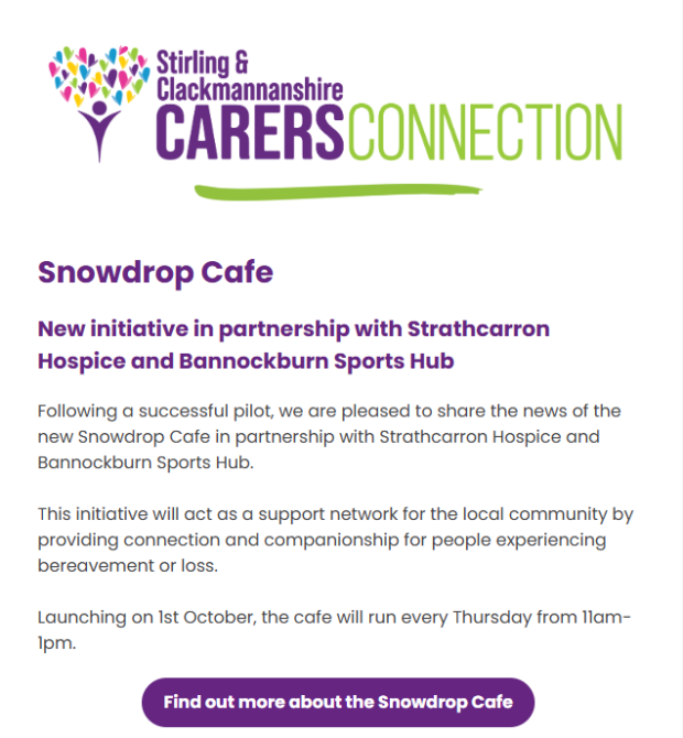 Carers Connection - October 2026