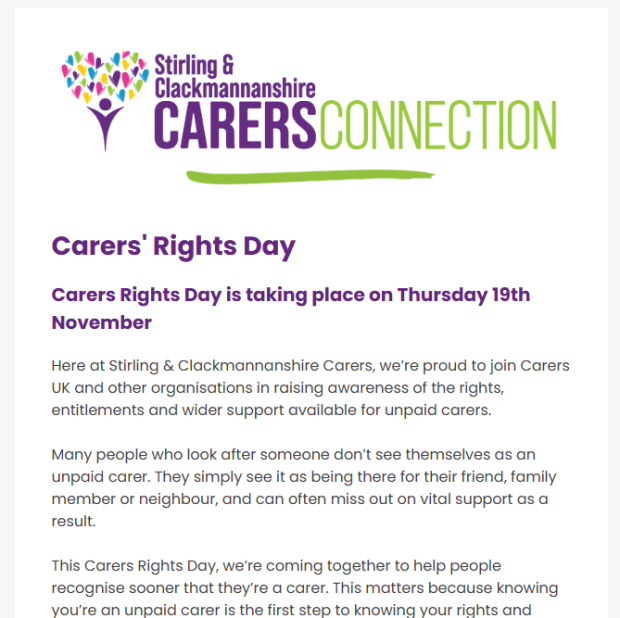 Carers Connection - November 2026